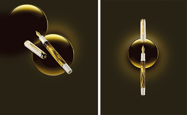 Сияние золота: Pelikan представляет пишущие инструменты Classic 200 Gold-Marbled